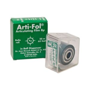 Kalka BK22 folia zielona 8µ rolka 22mm x20m + podajnik jednostronna