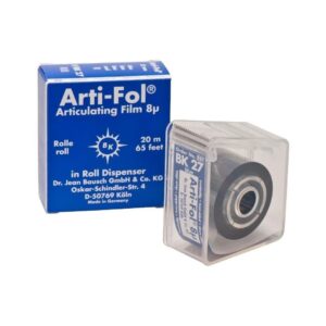 Bausch BK27 8µ 20m/22mm - dwustronna niebieska z podajnikiem