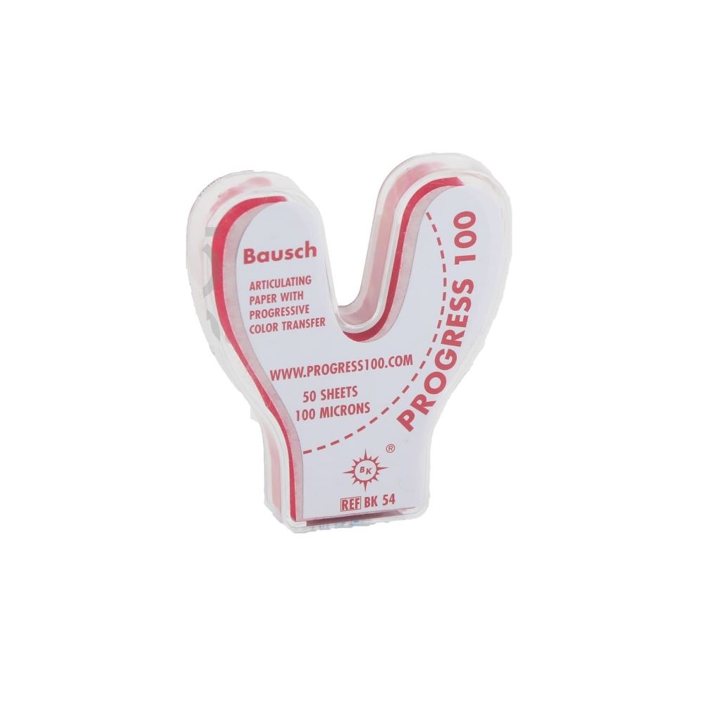 Kalka BK54 czerwona 100µ podkowa 50szt progresywna